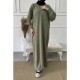 Robe Abaya en Laine - Qualité +