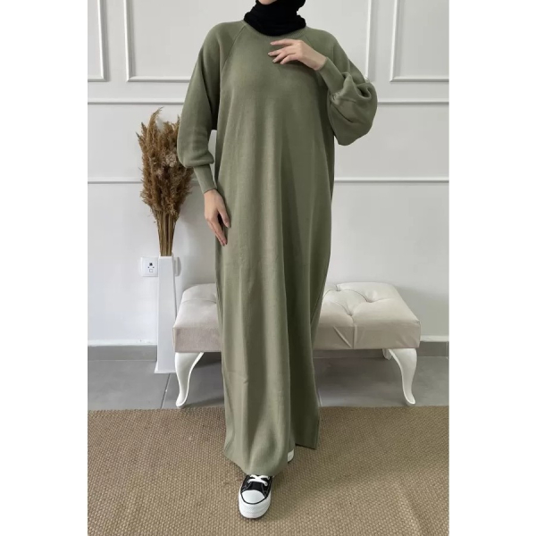 Robe Abaya en Laine - Qualité +