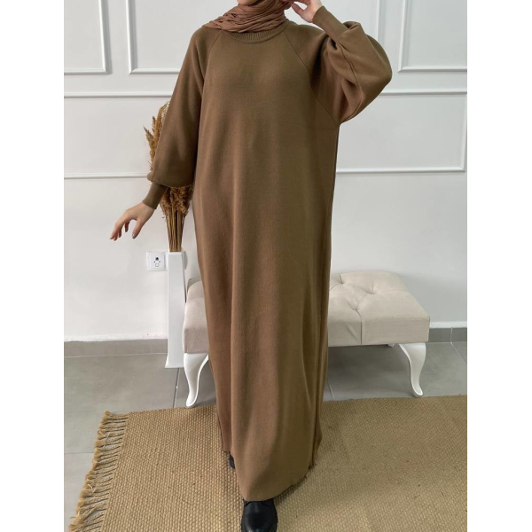 Robe Abaya en Laine - Qualité +