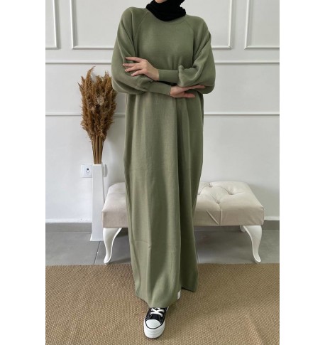 Robe Abaya en Laine - Qualité +