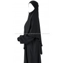 Khimar mi-long - Soie de Médine- El bassira