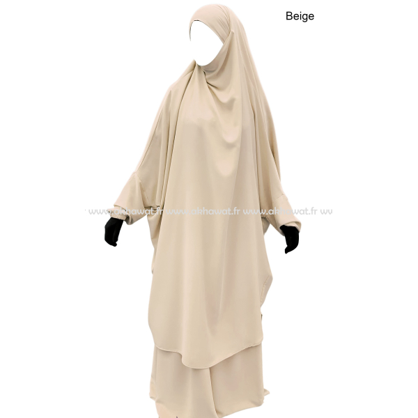 Jilbab 2 pièces jupe - Soie de médine