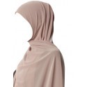 Hijab mousseline crêpe - 170x70 cm