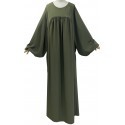 Maxi longueur- Abaya manches ballon