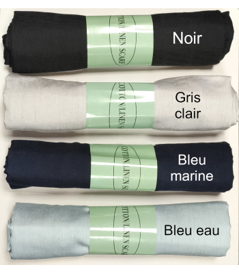 Large stretchy coton Hijab -190x90cm