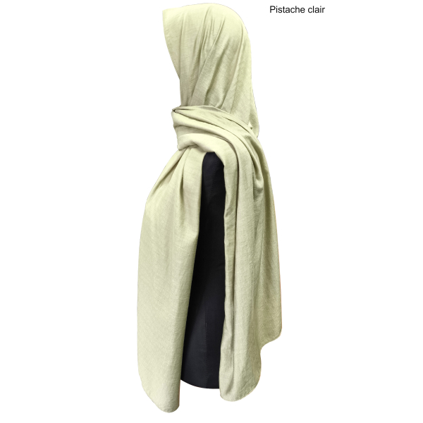 Hijab Coton & Lin léger - 180x70 cm