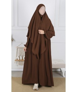 Set of abaya and khimar Jazz - Puffy sleeves