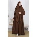 Ensemble Abaya et khimar double voile - Jazz