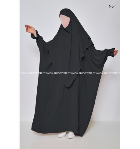 Set of abaya and khimar Jazz - Tulip