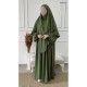 Ensemble Khimar et abaya Jazz - manches ballon