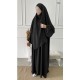 Ensemble Khimar et abaya Jazz - manches ballon