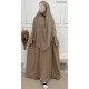 Ensemble Khimar et abaya Jazz - manches ballon