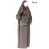 Jilbab 1 pièce - Microfibre Léger - El bassira