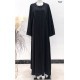 Buttoned Abaya - 'Silk of Medina'