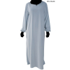 Abaya Soie de Médine - manches élastiquées - El bassira