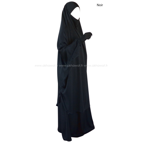 Jilbab Soie de Médine - 2 pièces jupe - El bassira