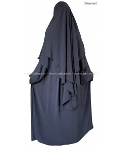 Ensemble Khimar et abaya Jazz - manches ballon