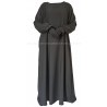 Longue Abaya évasée - 156 cm - Soie de Médine