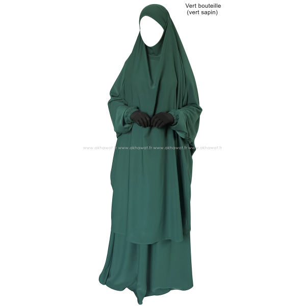 Jilbab 2 pièces jupe - Soie de médine