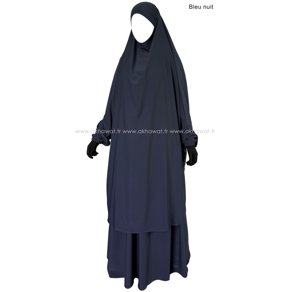 Jilbab 2 pièces jupe - Soie de médine