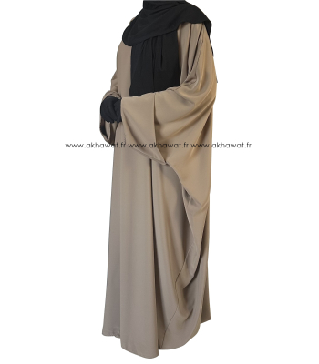 Abaya ample - Manches kimono - Soyeuse