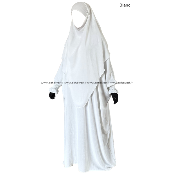 Ensemble Khimar et abaya Jazz - Tulipe