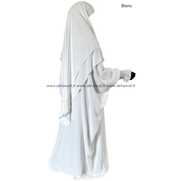 Ensemble Khimar et abaya Jazz - Tulipe