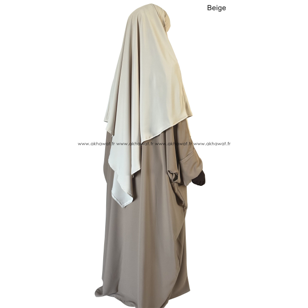 Khimar 'Soie de Médine' - 120 cm