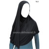 Hijab facile à enfiler - Viscose - spécial écouteurs/lunettes