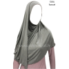 Hijab facile à enfiler - Viscose - spécial écouteurs/lunettes