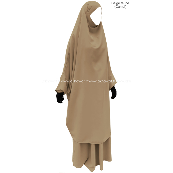Jilbab 2 pièces jupe - Soie de médine