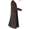 Abaya évasée manches tulipe - Soie de Médine
