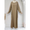 Abaya évasée manches tulipe - Soie de Médine