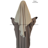 Khimar 'Soie de Médine' - 120 cm