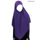 Slip-on Khimar - Thick crepe chiffon
