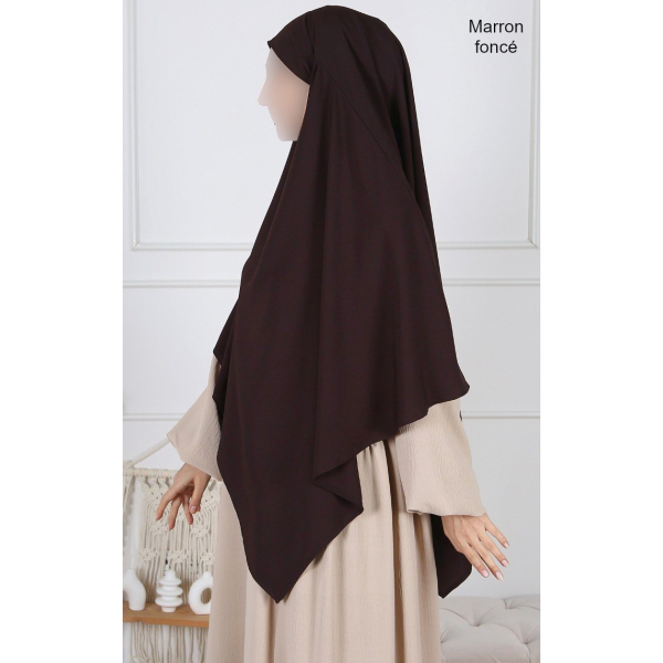 Khimar Soie de Médine - Mi-long
