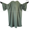 Abaya ample zipée - Manches volants