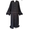 Abaya cheminse boutonnée - Viscose