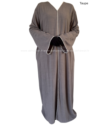 Abaya coton lin