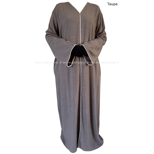 Abaya coton lin
