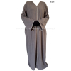 Abaya coton lin