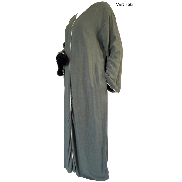 Abaya coton lin