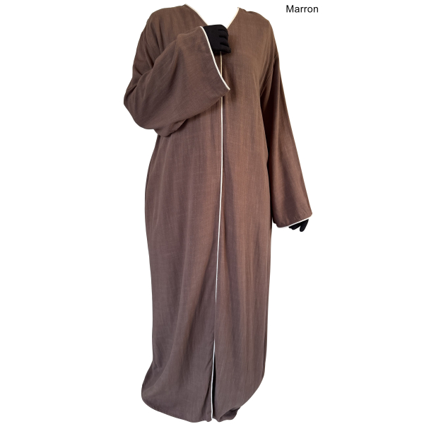 Abaya coton lin