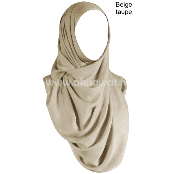 Hijab modal léger - Style Pashmina