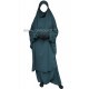 French Jilbab with harem pants - Light microfiber