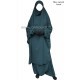 French Jilbab with harem pants - Light microfiber