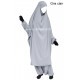 French Jilbab with harem pants - Light microfiber