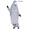 Jilbab 2 pièces sarouel - Microfibre Léger - El bassira