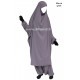 French Jilbab with harem pants - Light microfiber