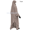 Jilbab 2 pièces sarouel - Microfibre Léger - El bassira